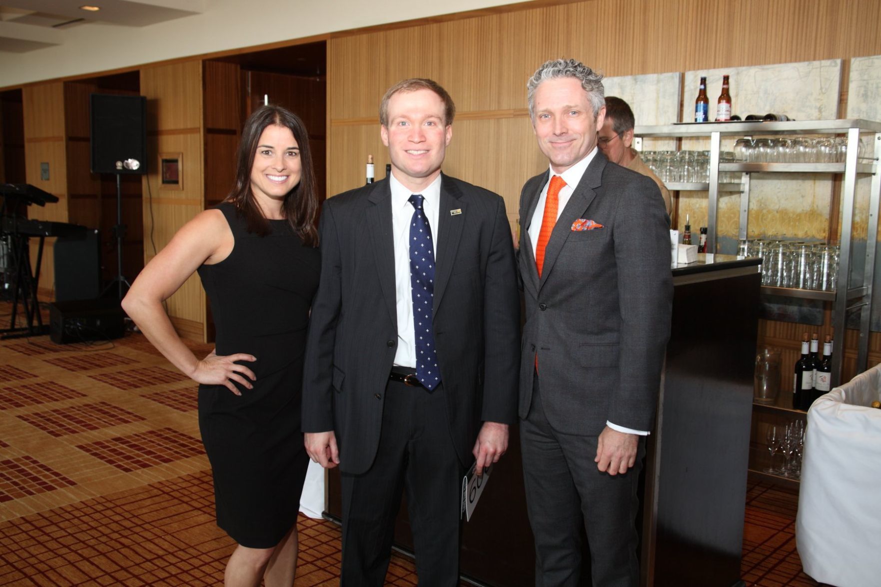 Shannon Woodcock, Peter Neidorff, Executive Director Scott Baier